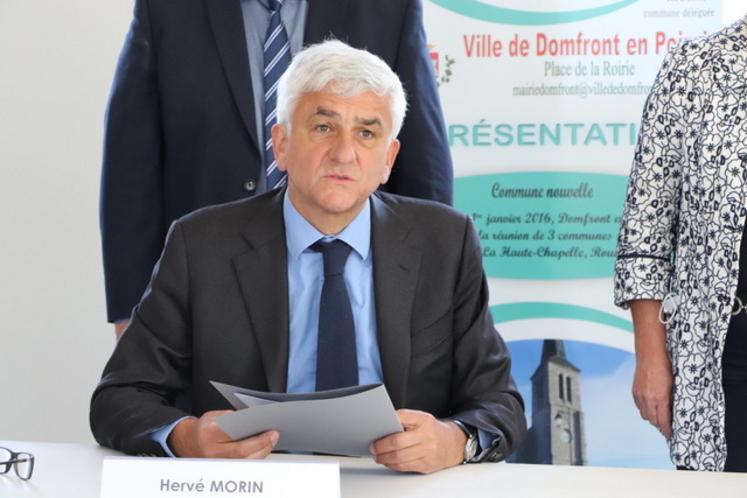 Hervé Morin, président de la Région Normandie.
