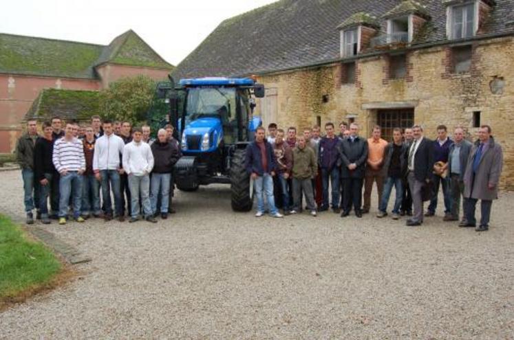 250 élèves seront amenés à utiliser le tracteur.