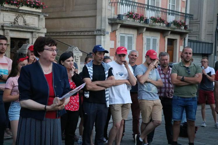 La préfète de l'Orne a répondu présent à l'invitation des syndicats agricoles.