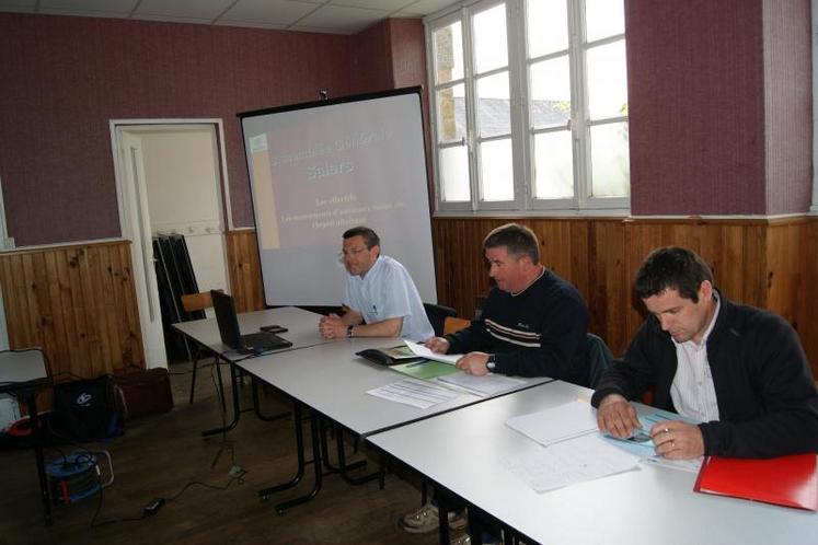 Bernard Roppert (au centre), “« La race se porte tout de même très bien dans le département”.