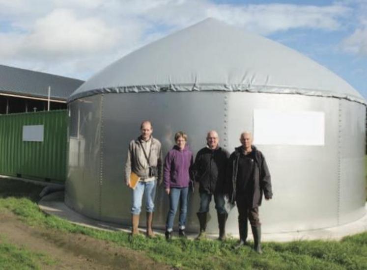Les conseillers du réseau Energie des chambres d’agriculture de Normandie identifient des solutions pour optimiser les installations. Unité de 10 kWe en Belgique.