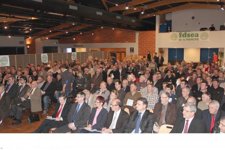 Salle comble, vendredi dernier à Condé sur Vire.