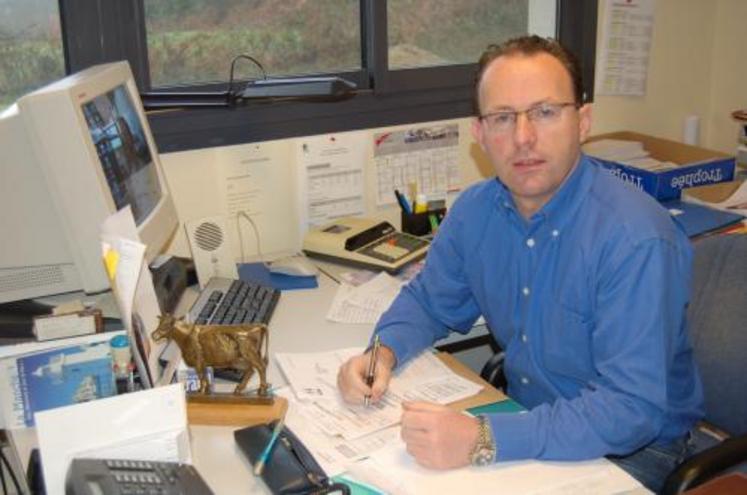 Olivier Pibouin, technicien et spécialiste de la race Normande, “L’affiche officielle du National Normand sera présentée le 27 février sur le grand ring du Salon de l’Agriculture”.