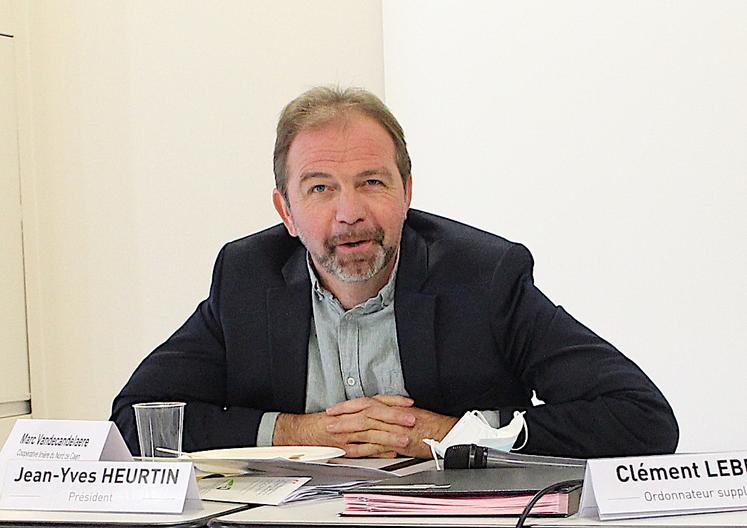 Jean-Yves Heurtin président de la Chambre d’agriculture du Calvados, agriculteur à Ouilly-le-Tesson