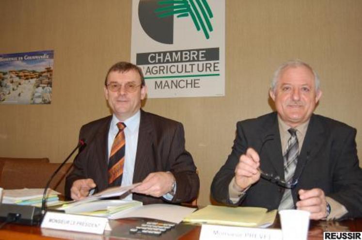 Rémy Bailhache (à gauche), "la lutte entre les diverses tendances doit se faire dans le respect de l'autre".