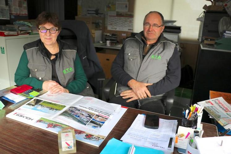 Claudine et Philippe Richard sont à la tête de l’ETA basée à Héloup. Sans la sucrerie de Cagny, l’entreprise devra penser à se diversifier.