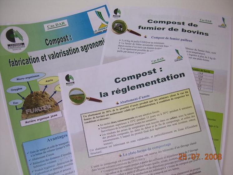 Le compostage de fumier m’a conduit à me poser des questions sur mes pratiques de fertilisation et d’épandage, et j'ai gagné de la surface épandable.