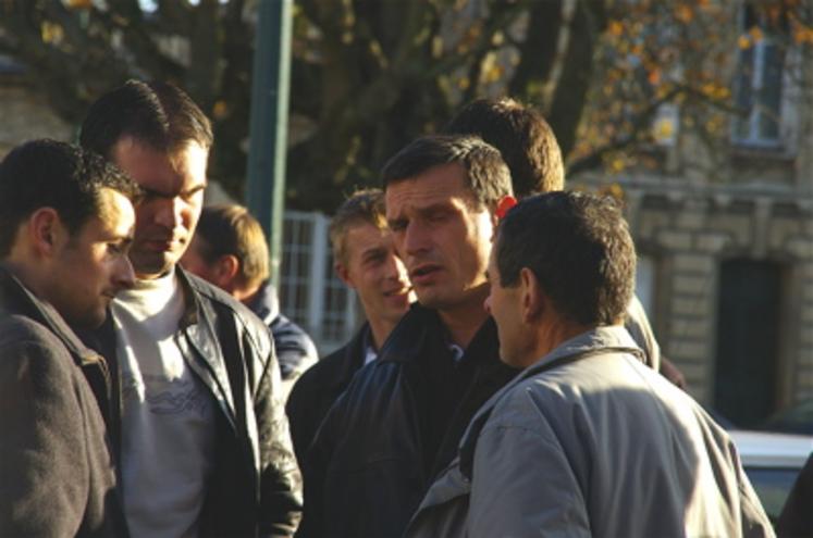 Marc Buon, ancien président de la FDSEA 14, était là.