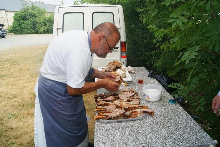 L'agneau "Pré-Salé" de la baie du Mont St Michel est dégusté jusqu'au Japon. Lors du lancement de l'AOC, les invités ont pu juger de sa qualité inégalable.