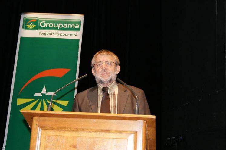 Daniel Poulain, vice-président de Groupama, “nous accentuons notre participation sur les évènements agricoles ou autres”.