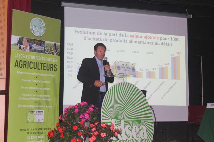 Olivier Mével assure que le consommateur fait de plus en plus confiance aux éleveurs.