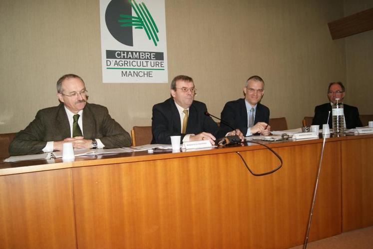 Rémi Bailhache est aussi intervenu sur la régionalisation des chambres d'agriculture et la mutualisation des moyens.