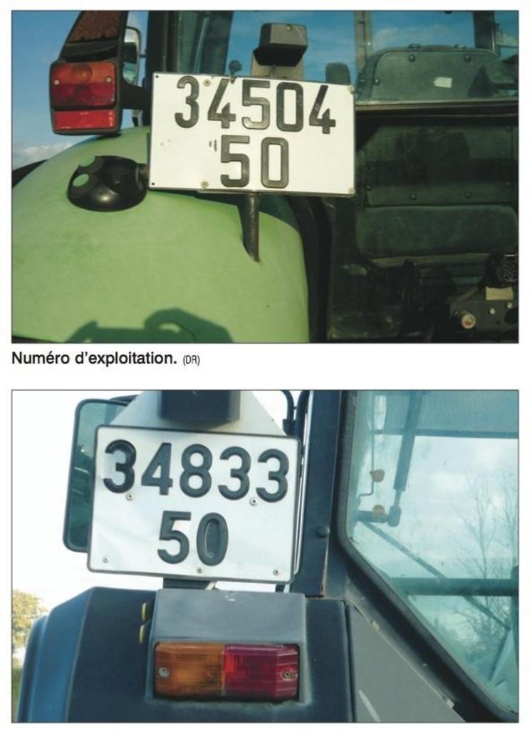 Les véhicules remorqués, achetés neuf depuis le 01/01/2013 
et dont le poids est supérieur à 1,5 t, doivent avoir leur plaque 
d’immatriculation.