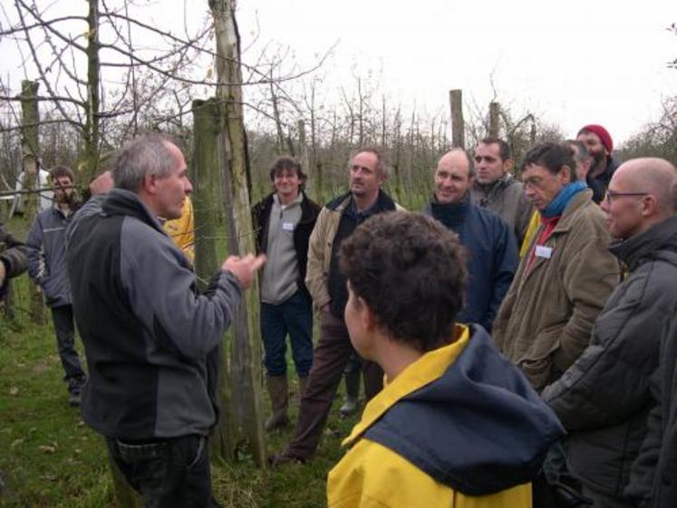 L’après-midi les participants ont pu choisir l’une des 3 visites chez des producteurs bio de la région.