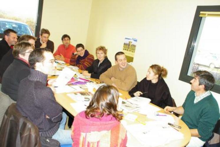 Mardi 19 décembre, dans les locaux de Réussir l'Agriculteur Normand.