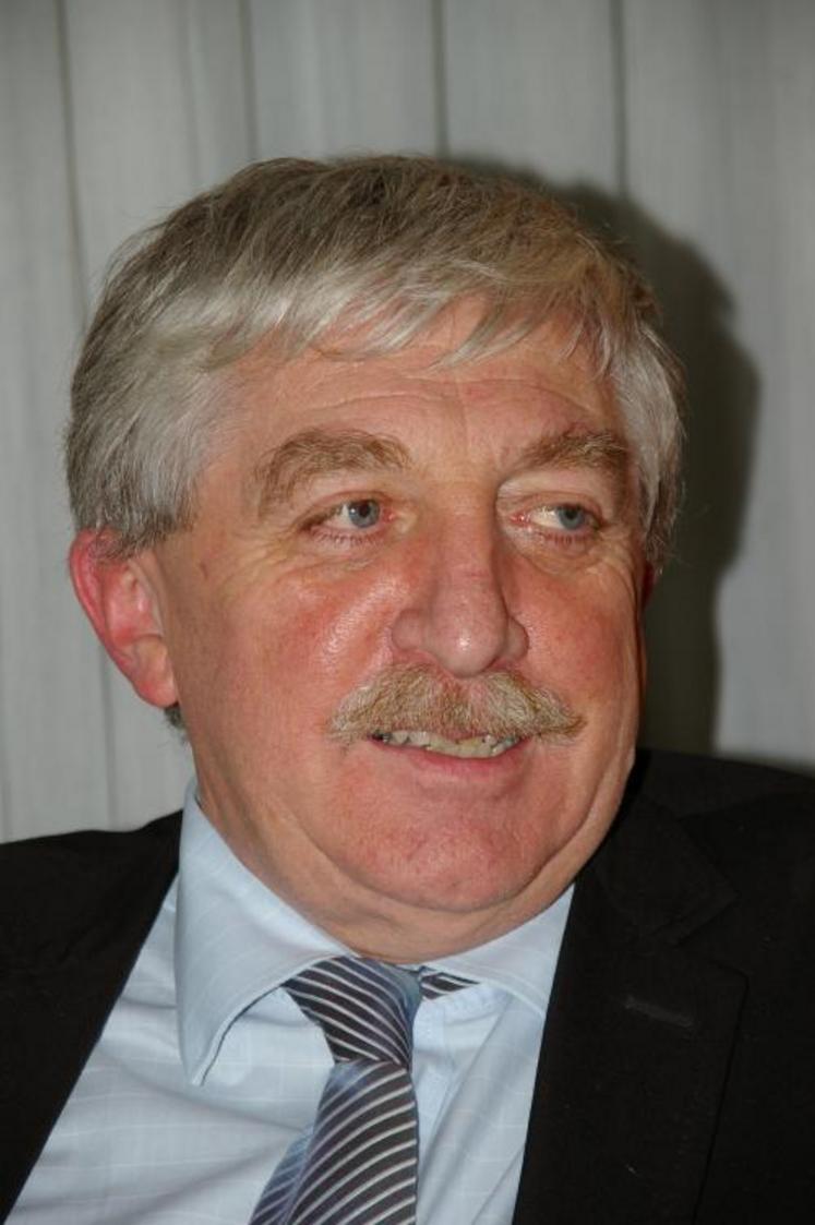 Gérard Verger, responsable du marché de l’Agriculture au Crédit Mutuel de Normandie