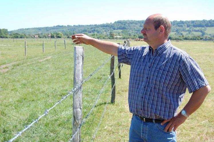 Hubert Delaplanche est l’un des agriculteurs à témoigner en vidéo dans le cadre de l’opération Cap agir.