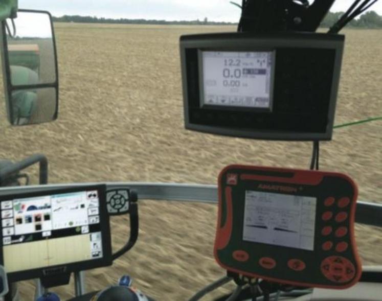 On constate un équipement croissant en GPS des agriculteurs 
ces dernières années (25 % des adhérents Farmstar en 2014).