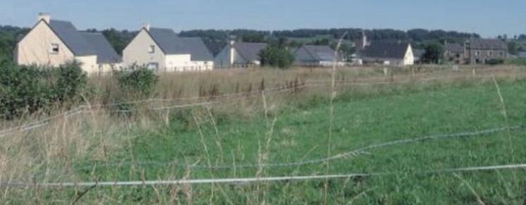 Lotissement en extension d’un village dans le pays de la Baie.