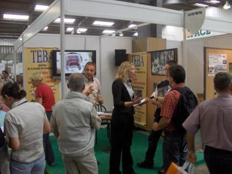 Beaucoup de monde il y a quelques jours au SPACE sur le stand TEBA. L’occasion d’évoquer l’ouverture le 3 octobre prochain du site de Pré-en-Pail (53).