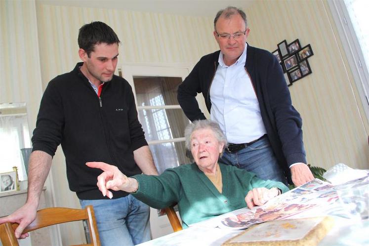 Si Yvette semble indiquer le chemin à suivre à son fils et son petit-fils, Alain et Nicolas, elle ne les a jamais contraints à devenir agriculteurs.Cependant, les valeurs humaines qu’elle a su transmettre avec son mari aux générations suivantes ont ancré un patronyme à une terre.