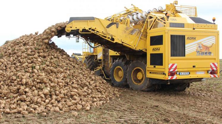 La machine tournait la semaine dernière dans le Calvados.