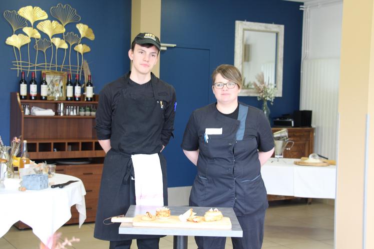 Ryan Blouet et Émilie Martineau ont remporté le challenge avec le sablé chouchou caramel. Ils gagnent un bon pour un restaurant de leur choix en Normandie, un livre de recette, ainsi qu'un panier garni de produits normands.