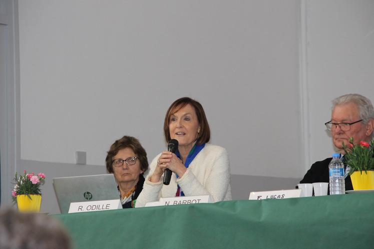 Laurence Macé, directrice du lycée agricole, mise sur les compétences et le savoir-être des jeunes.