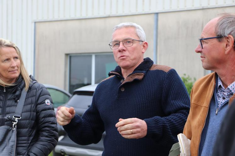 Olivier Chauvin emploie plusieurs saisonniers chaque année.