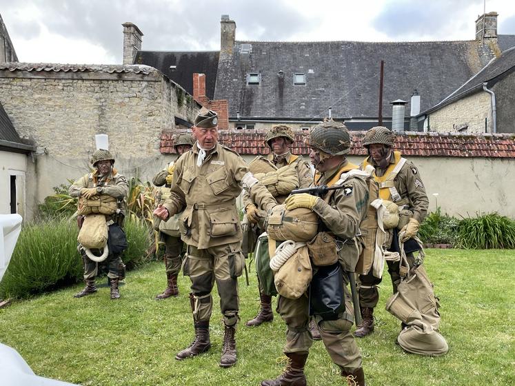 Enfer normand est animé par le devoir de mémoire. L'association était présente sur le camp Géronimo à Sainte-Mère-Église pendant neuf jours.