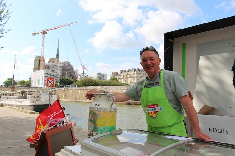 Une quinzaine de producteurs étaient labellisés "Saveurs de Normandie". Ce label représente les produits normands et garantit la qualité.