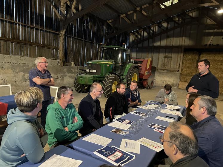 Différents sujets ont été évoqués lors des collations syndicales comme les différentes productions (lait, viande), mais aussi le renouvellement des générations ou encore les élections des Chambres d'agriculture.