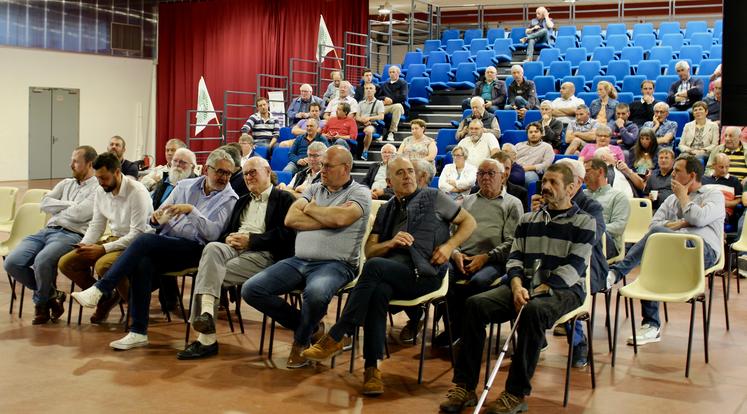 Venue Arnaud Rousseau président FNSEA à Argentan Orne 11 juillet 2024