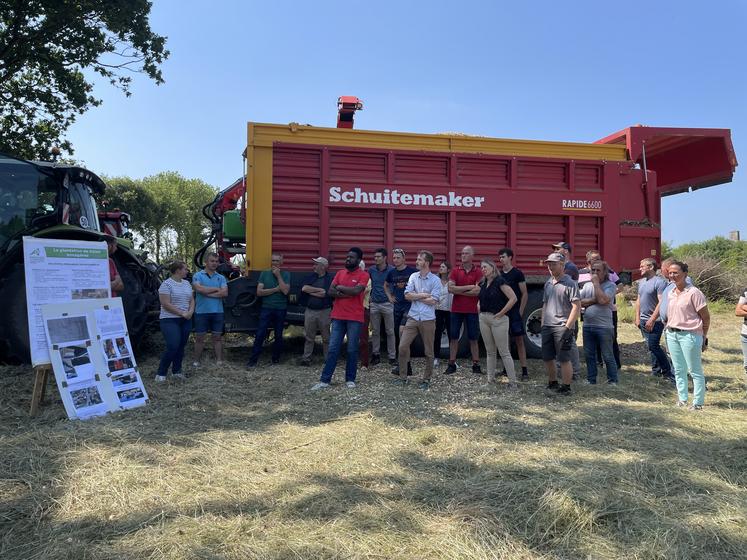 Si Haiecobois alimente les chaudières bois sur le territoire, c'est Ecovaloris qui orchestre les chantiers de déchiquetage.