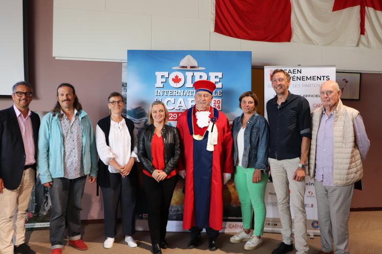 Le programme de la Foire de Caen 2024 a été dévoilé lundi 1er juillet 2024 au centre Juno beach à Courseulles-sur-Mer.