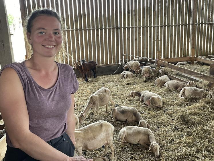 S'installer demande de l'énergie. Mais Laura en a. Et elle a toujours plein de projets dans la tête.