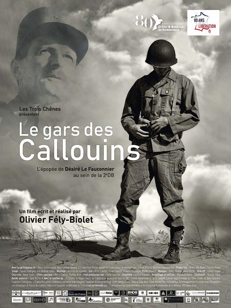 "Le Gars des Callouins", un documentaire qui raconte en 46 minutes l'épopée militaire d'un grand nom, le Général Leclerc, et de ses hommes dont Désiré Le Fauconnier.