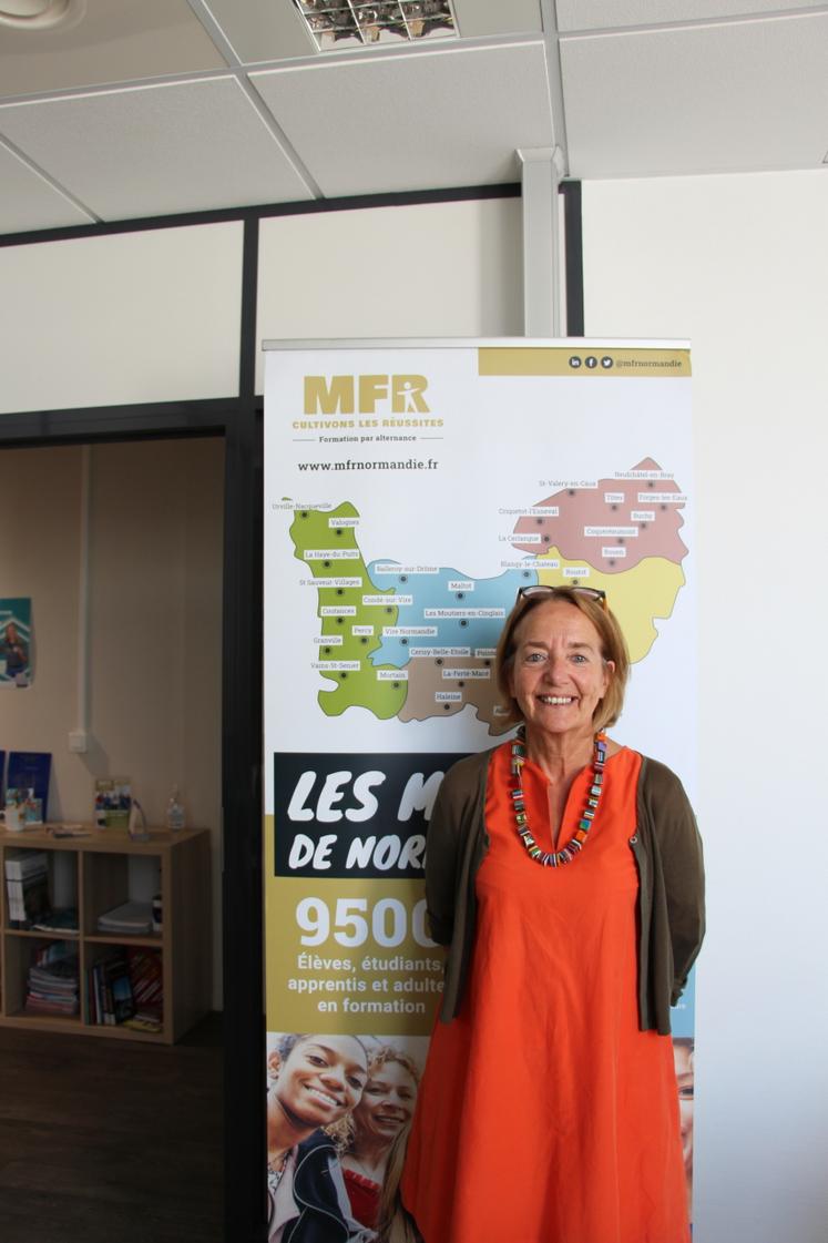 Frédérique Deffontaines cédera sa place de directrice des MFR de Normandie en novembre.