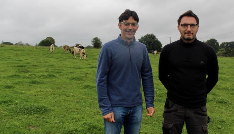 Emmanuel Guillemine et Nicolas Chamdru se sont installés le 1er janvier 2020.