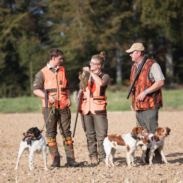 Cette année, la proportion de femme passant le permis de chasse était de 9 %. Elles sont de plus en plus nombreuses.