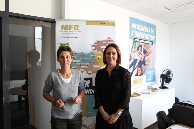 Valérie Turmet et Claire Gobé, respectivement nouvelles présidente et directrice des MFR de l'Orne et du Calvados ont pris leurs fonctions à l'occasion de la rentrée 2024.