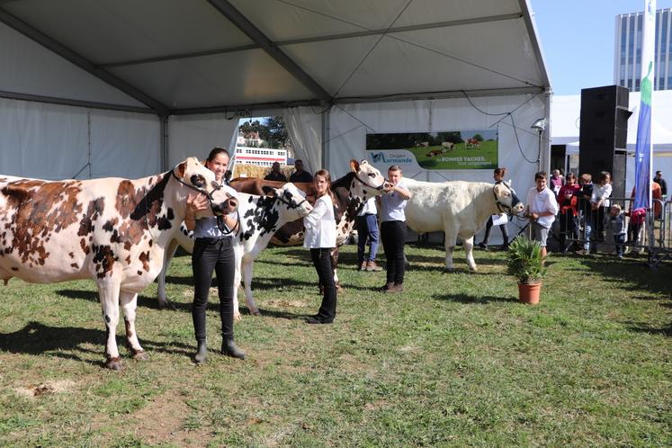 Le concours jeunes s'est fait sous le soleil et les acclamations du public.