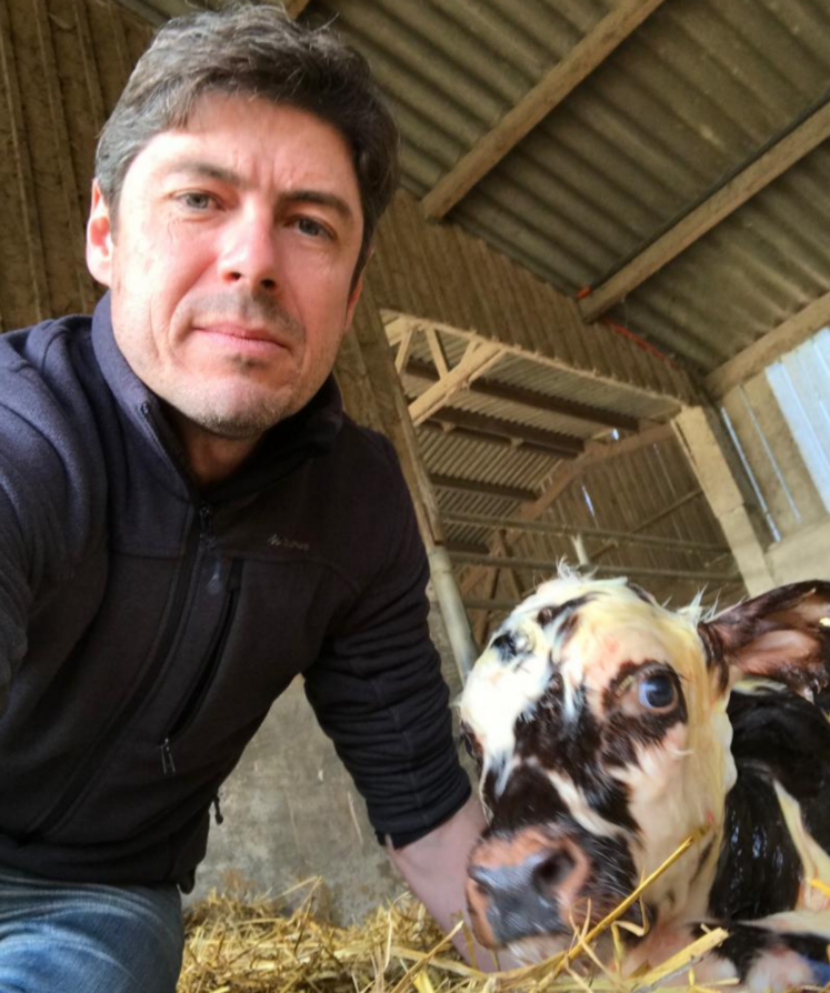 Arnaud Triomphe, vétérinaire dans le Calvados et président du GTV normand.