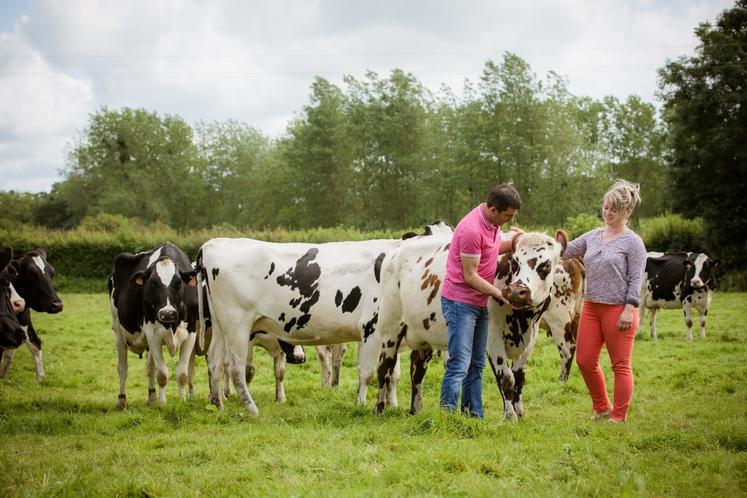 Le Gaec du Hameau Flaux, Christelle et Valéry Férey, est lauréat du 4e concours des zones humides.