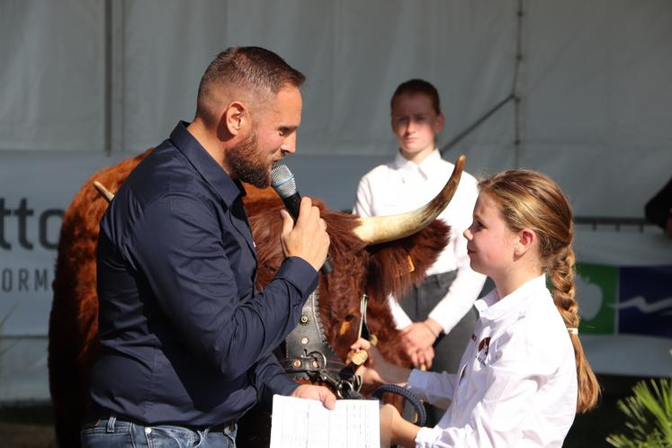 Vincent Lecoq et Clémence Massu.