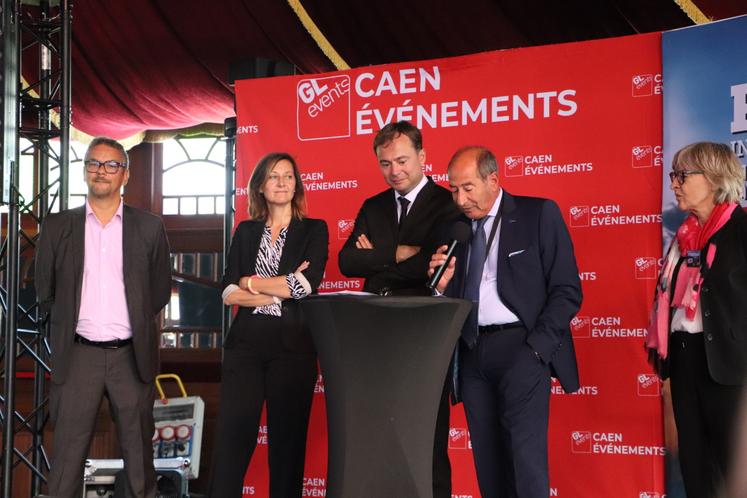 Les élus locaux et les organisateurs ont tous souligné le retour du monde agricole à la Foire de Caen.