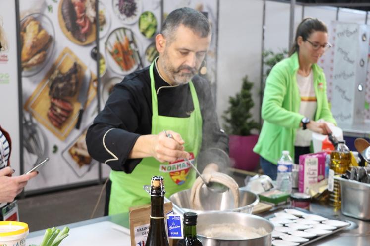 Des ateliers culinaires avec Saveurs de Normandie et Flyin'Chef ont fait sensation en 2022.