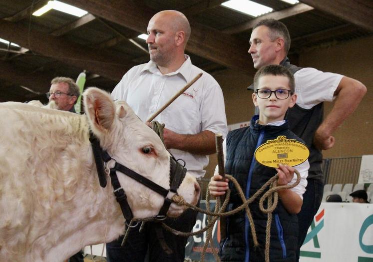 Un premier prix de section bien naître pour l'EARL La Filaine (14).