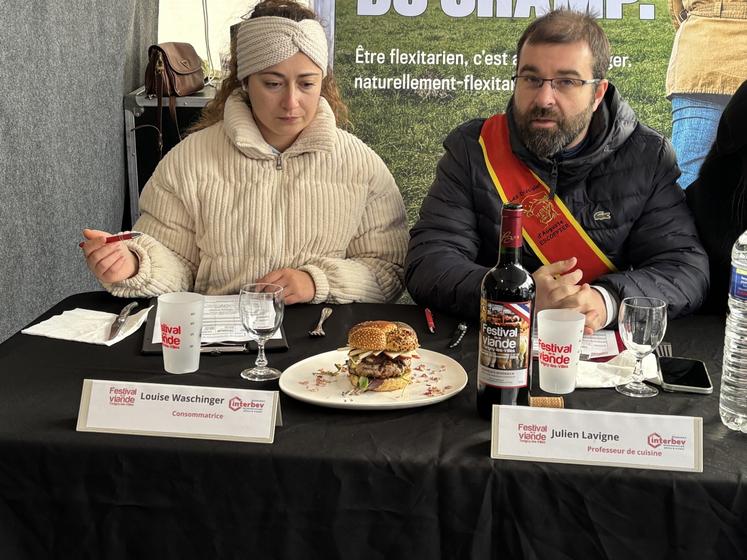 Pour le concours du burger bistronimique, de nouveaux membres du jury ont officié. 