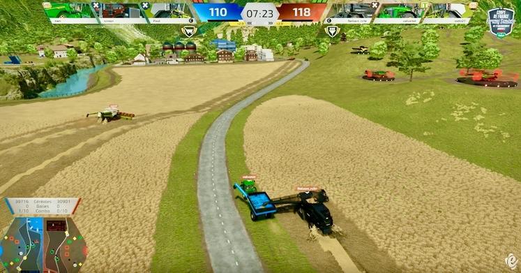 La première édition du championnat Farming Simulator a eu lieu à Limoges avec huit équipes venant des quatre coins de la France.